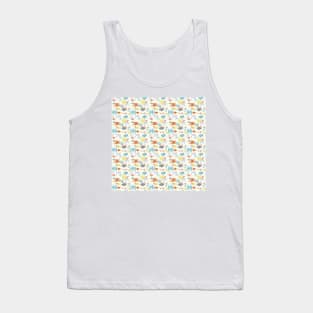 Mod Shapes Pattern Tank Top